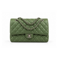 Chanel Timeless 25 Green