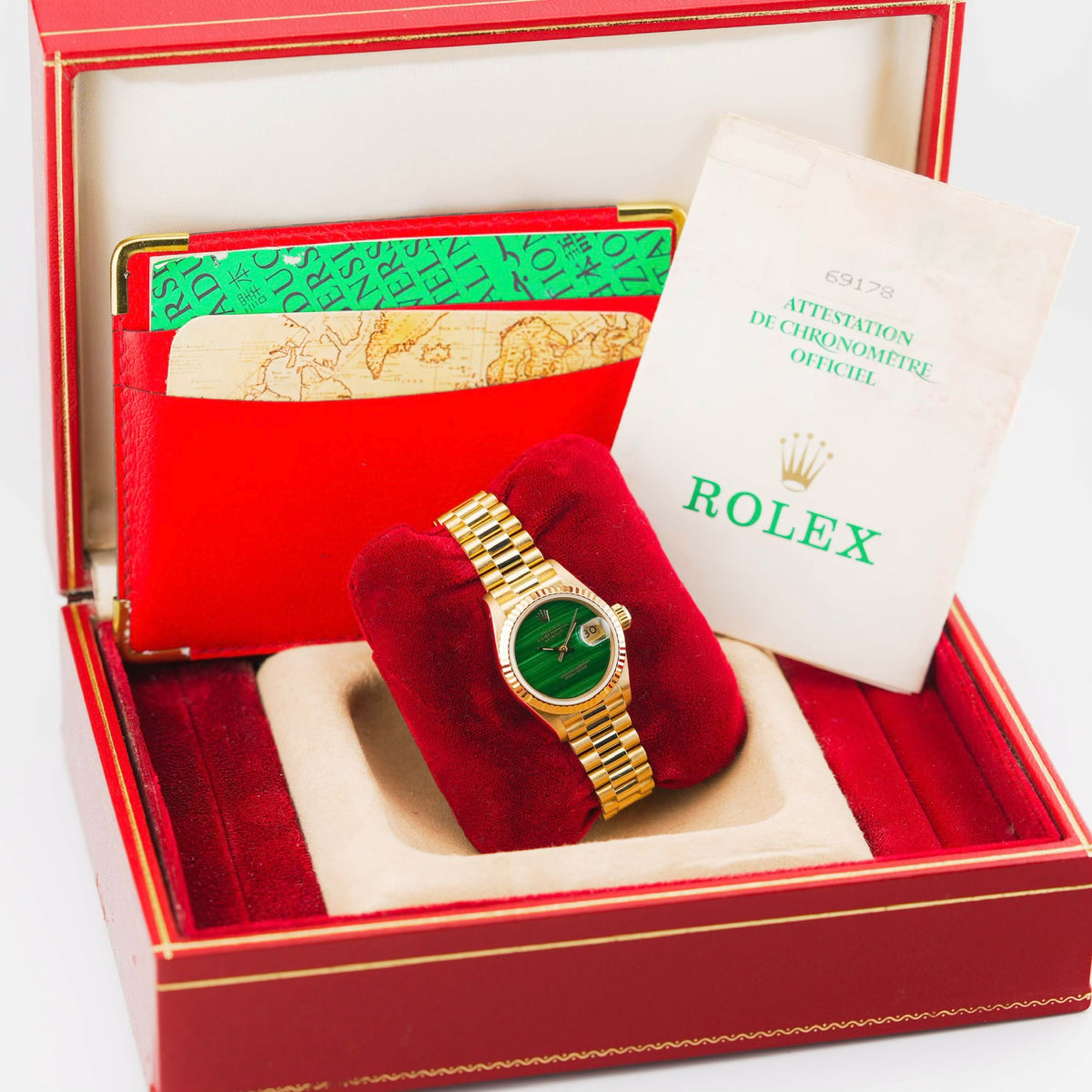 Rolex Lady-Datejust 26 Ref. 69178 Malachite