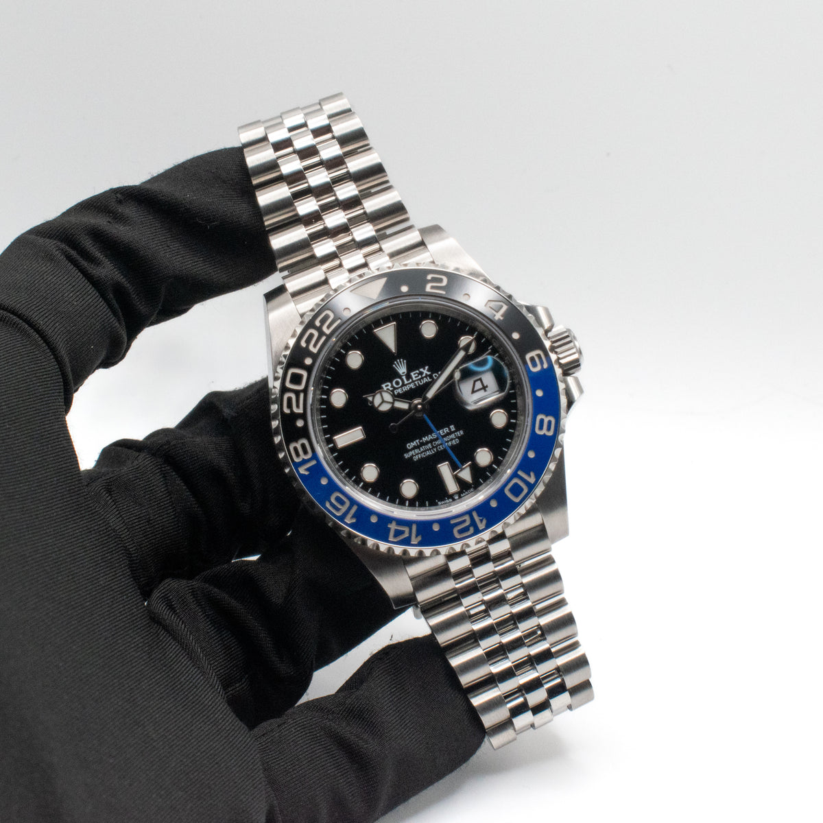 Rolex GMT-Master II Batgirl Ref. 126710BLNR Jubilee