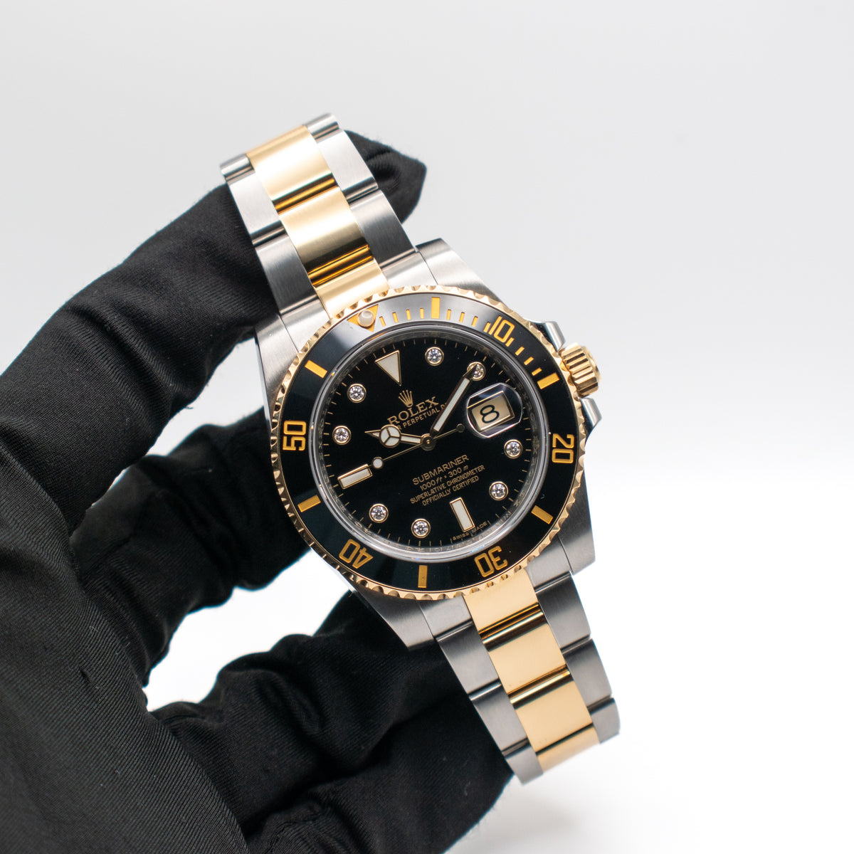 Rolex Submariner Date Ref. 116613LN Serti