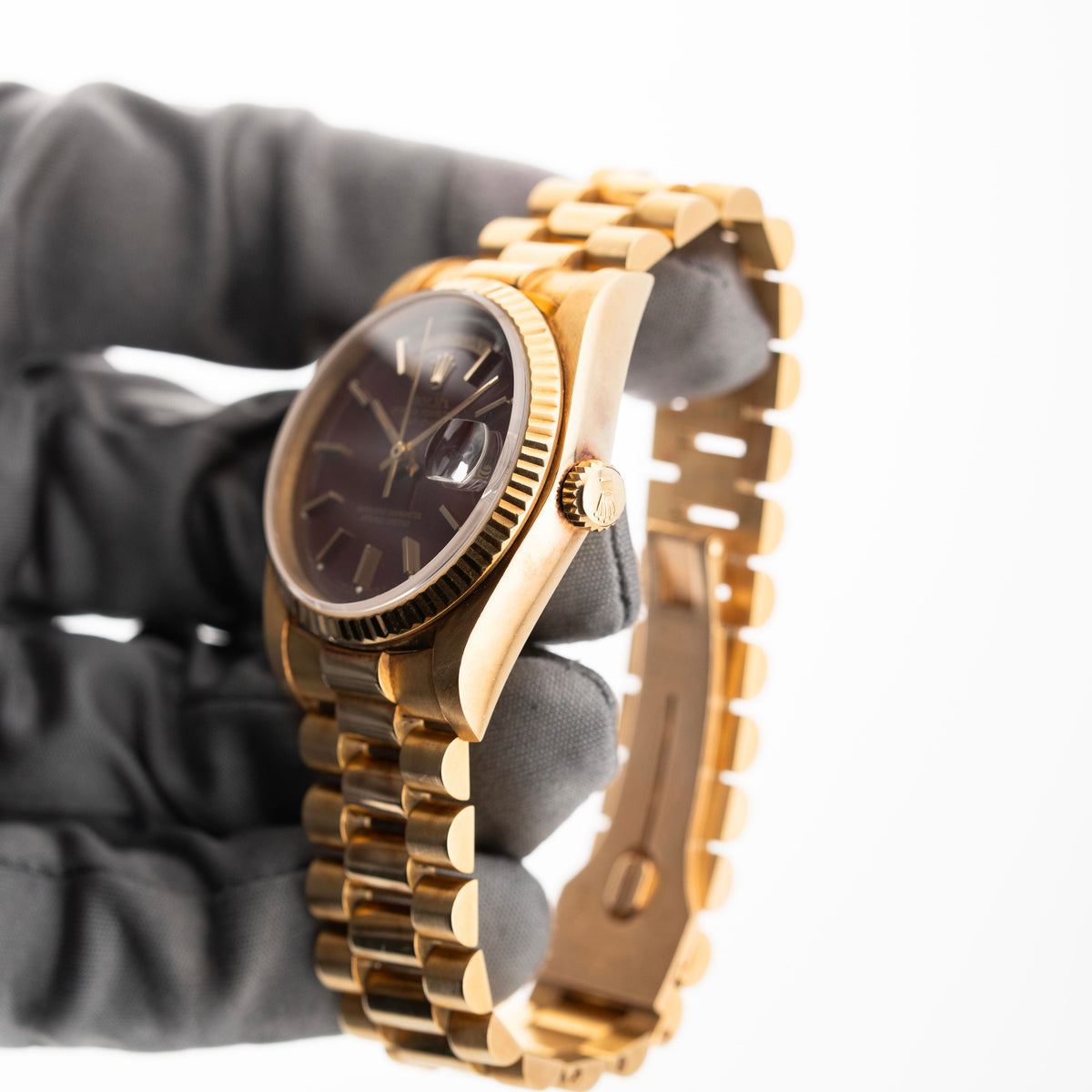 Rolex Day-Date 36 Ref. 18038 Oxblood 'Stella Dial'