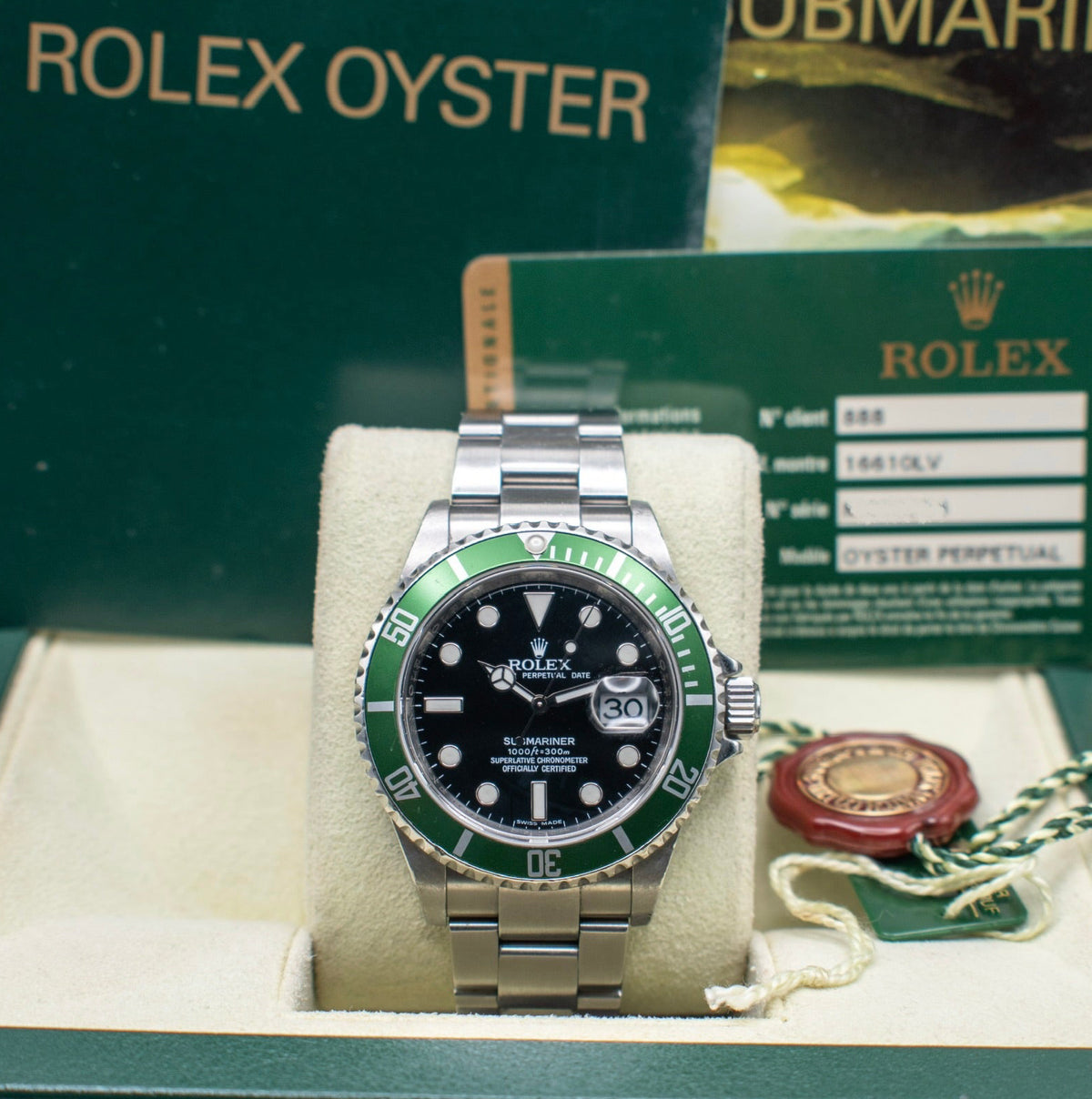 Rolex Submariner Date Ref. 16610LV Kermit