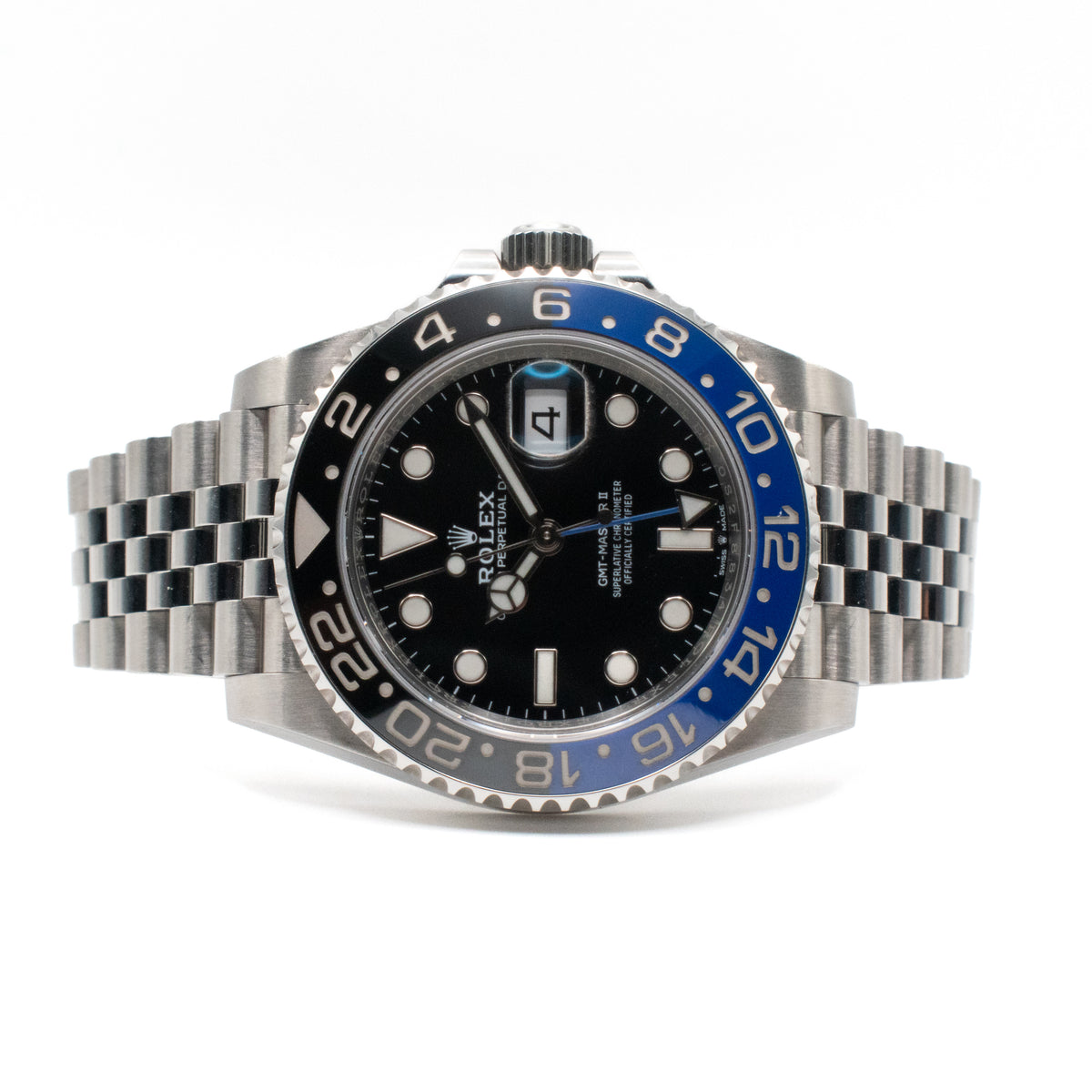 Rolex GMT-Master II Batgirl Ref. 126710BLNR Jubilee