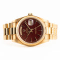 Rolex Day-Date 36 Ref. 18038 Oxblood 'Stella Dial'