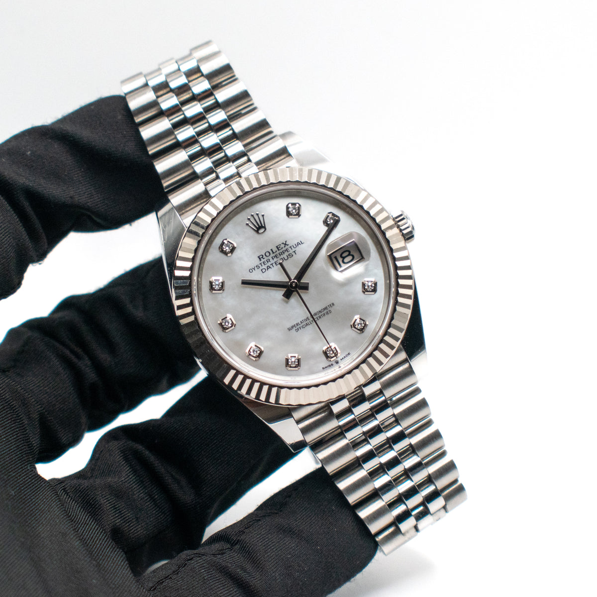 Rolex Datejust 41 Ref. 126334 Jubilee MOP