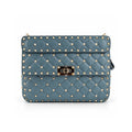 Valentino Rockstud Spike 23 Azure