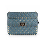 Valentino Rockstud Spike 23 Azure
