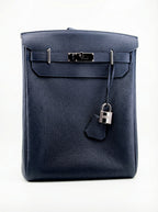 Hermès Backpack HAC Blue
