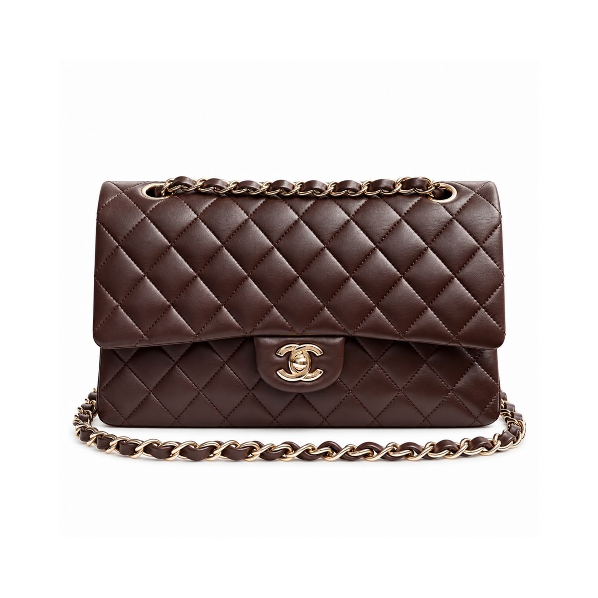 Chanel Timeless 25 Brown GHW